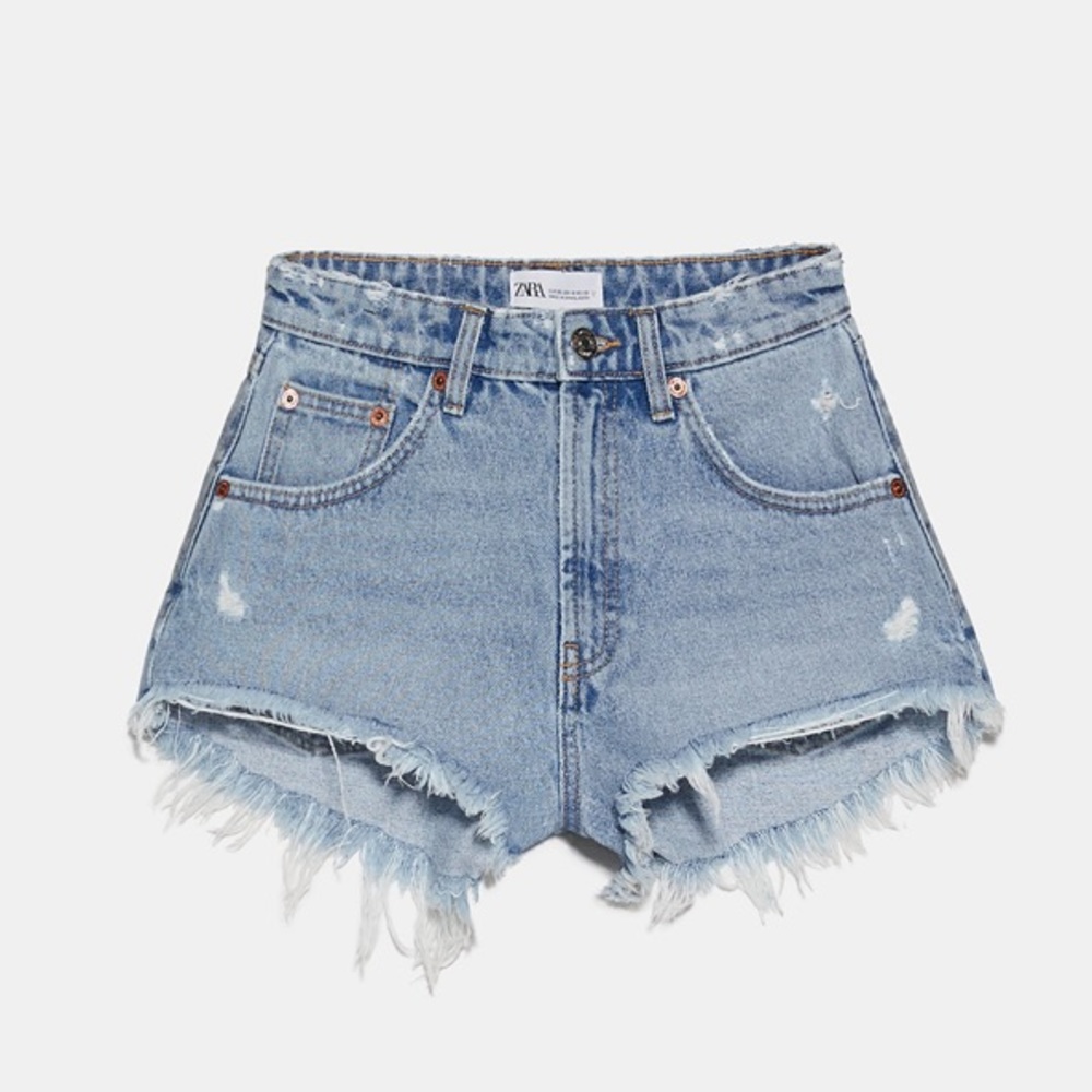 Zara denim shorts